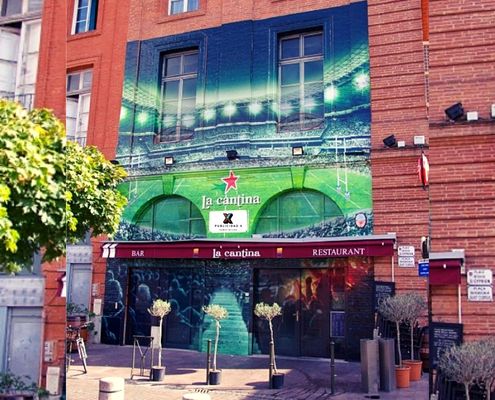 Publicidad para fachadas Madrid